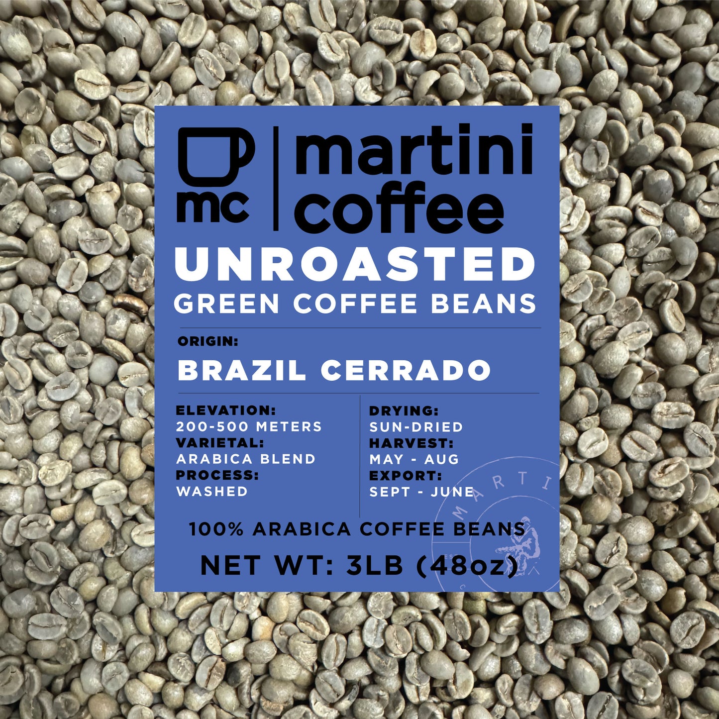 Unroasted Brazil Cerrado