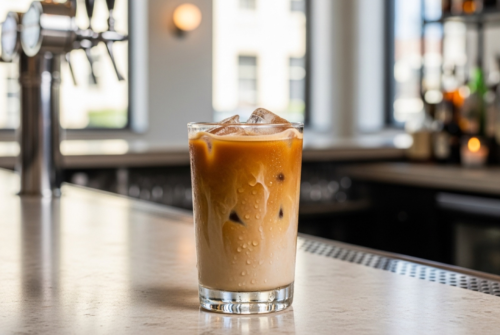Martini Coffee concentrate served as Iced Coffee
